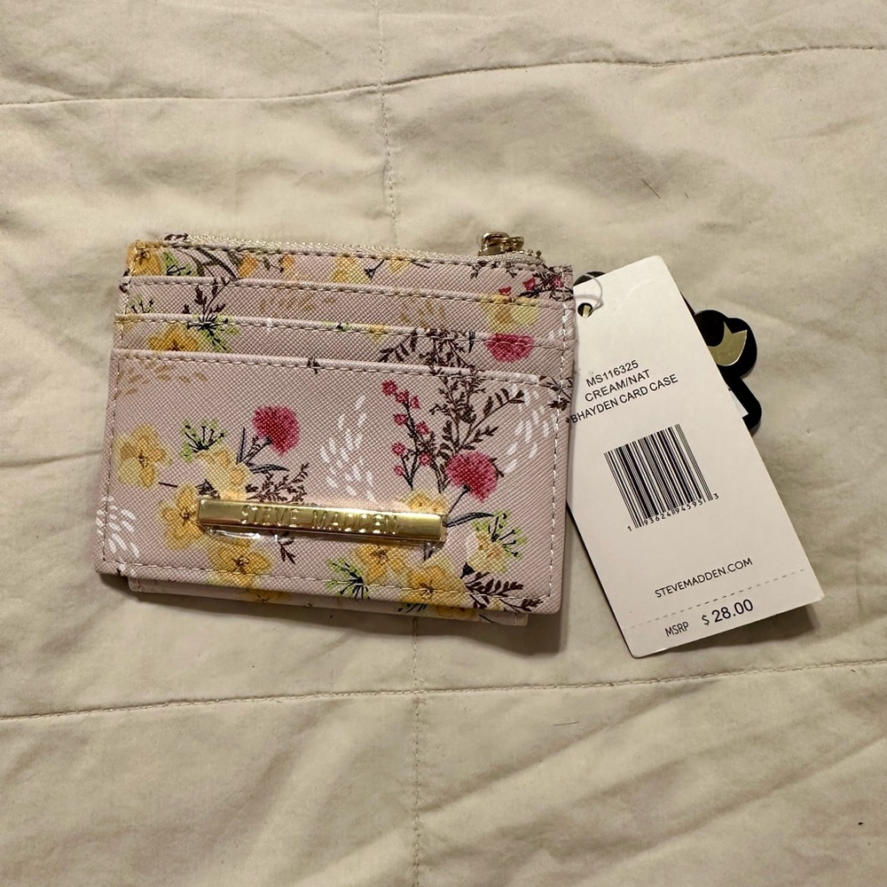 Floral Steve Madden wallet